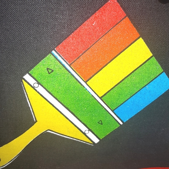 NWT SUPERSAC Rainbow 🌈 Screenprinted Handbag - Picture 2 of 10